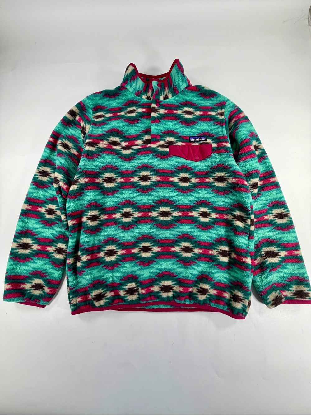 Patagonia Synchilla Snap-T Aztec Southwest Fleece Pullover Women’s Medium